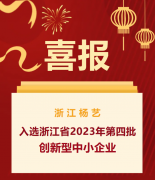 喜报|浙江人生就是搏入选浙江省2023年第四批立异型中小企业名单